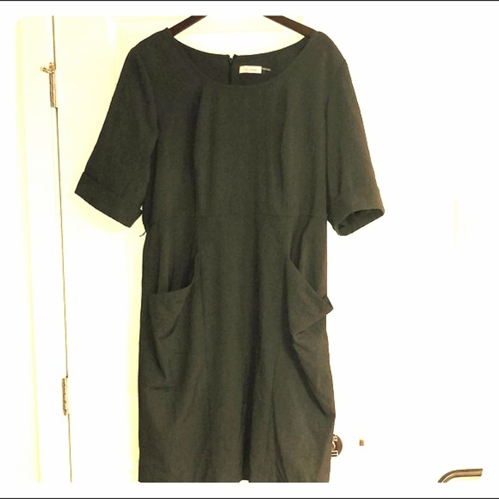 Grey Plus Size Calvin Klein Dress